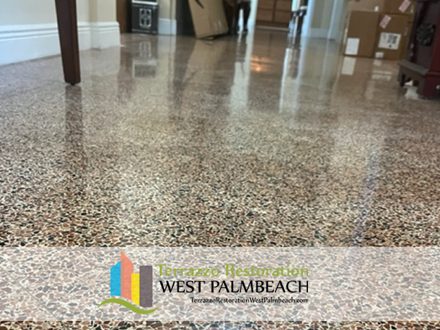Restoration Refinish Terrazzo Floors West Palm Beach